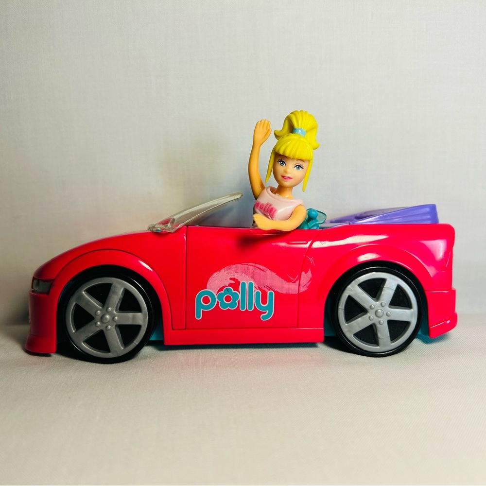 Polly Pocket Doll & Car